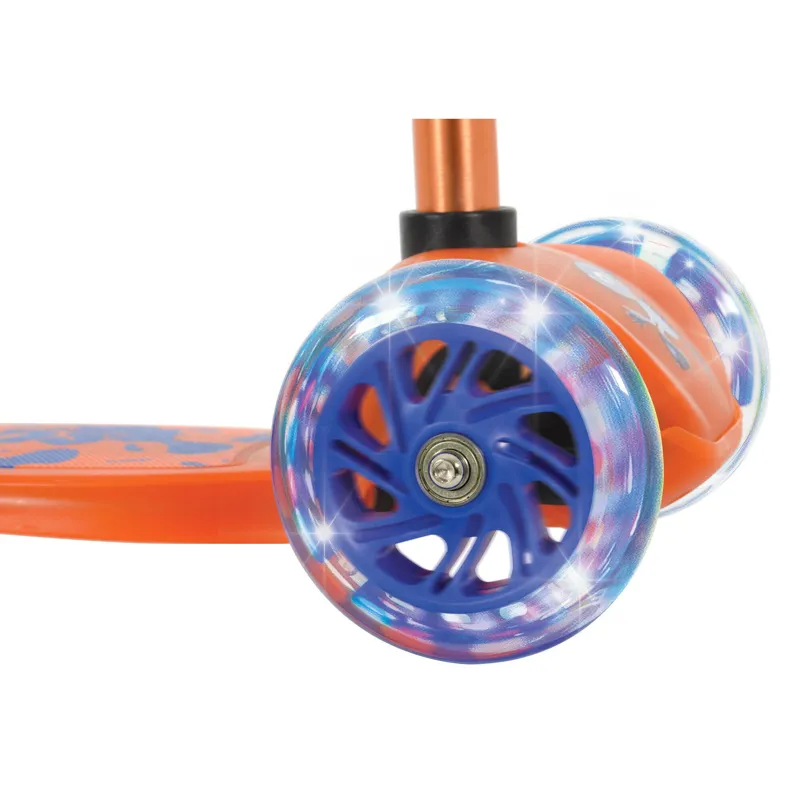 Squish Mini Flex LED Tilt Kids Scooter in Orange-3